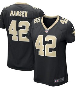 Chase Hansen New Orleans Saints Nike Women's Game Jersey - Black