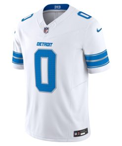 Alternative view of Jahmyr Gibbs Detroit Lions Nike Vapor F.U.S.E. Limited Jersey - White