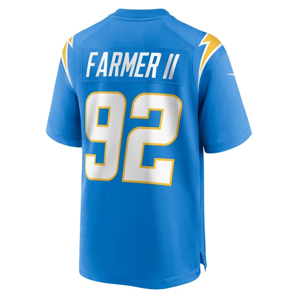 Andrew Farmer Los Angeles Chargers Nike Team Game Jersey - Powder Blue - Image 3
