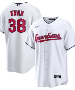 Steven Kwan Cleveland Guardians Nike Home Replica Jersey - White