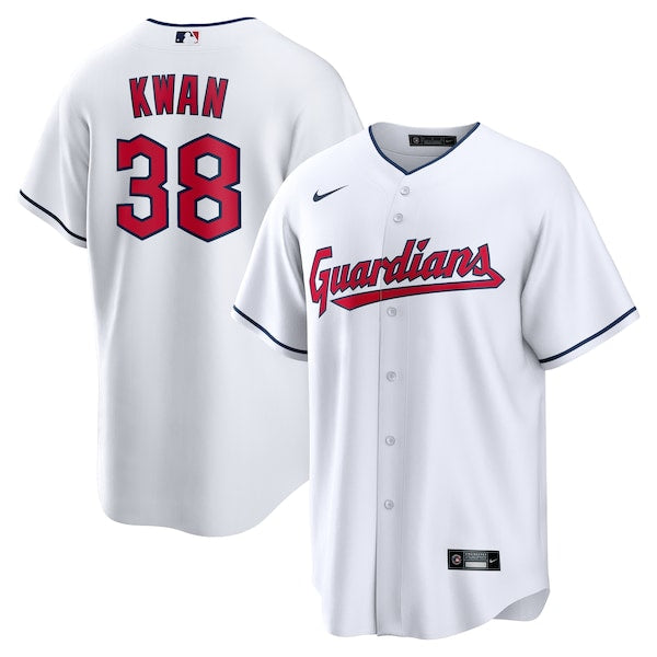 Steven Kwan Cleveland Guardians Nike Home Replica Jersey - White
