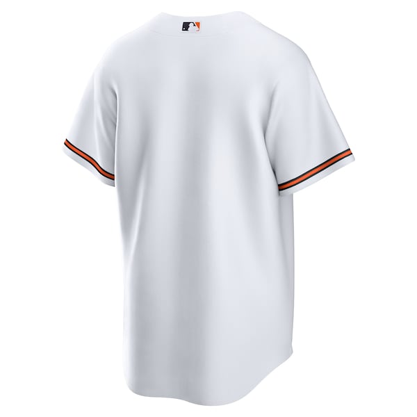 Baltimore Orioles Nike Home Replica Team Jersey - White - Image 3
