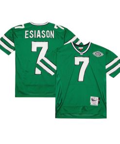 Boomer Esiason New York Jets 1993 Authentic Throwback Retired Player Pocket Jersey - Kelly Green