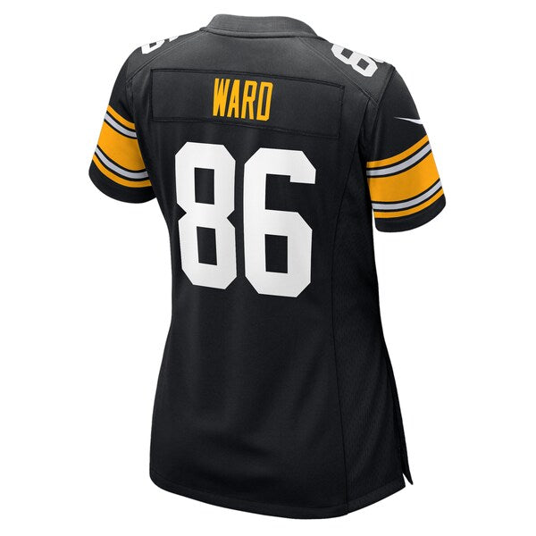 Hines Ward Pittsburgh Steelers Nike Women's Retired Player Jersey - Black - Image 3
