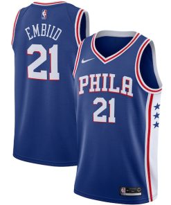 Joel Embiid Philadelphia 76ers Nike 2019/2020 Swingman Jersey - Icon Edition - Royal