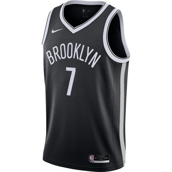 Kevin Durant Brooklyn Nets Nike 2020/21 Swingman Jersey - Black - Icon Edition - Image 2