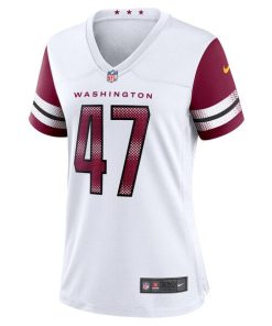 Alternative view of Zane Gonzalez Washington Commanders Nike Women's Game Jersey -  White