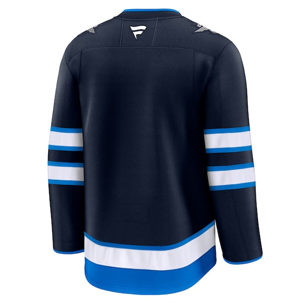 Winnipeg Jets Home Premium Jersey - Navy/White - Image 6