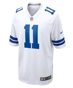 Alternative view of Micah Parsons Dallas Cowboys Nike Game Player Jersey - White