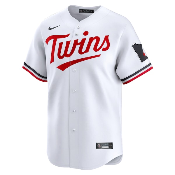 Edouard Julien Minnesota Twins Nike Home Limited Player Jersey - White - Image 3
