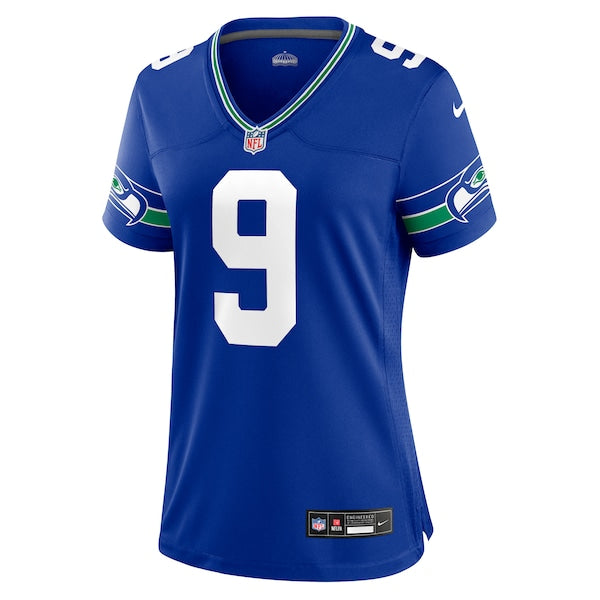 Kenneth Walker III Seattle Seahawks Nike Women's Player Jersey - Royal/Navy - Image 3