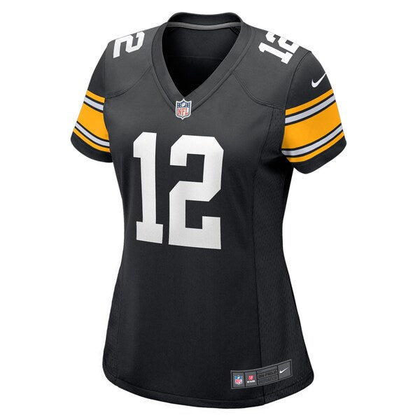 Terry Bradshaw Pittsburgh Steelers Nike Women's Retired Player Jersey - Black - Image 2
