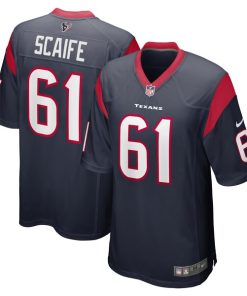 DJ Scaife Jr Houston Texans Nike Team Game Jersey -  Navy