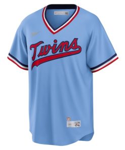 Alternative view of Harmon Killebrew Minnesota Twins Nike Road Cooperstown Collection Player Jersey - Light Blue