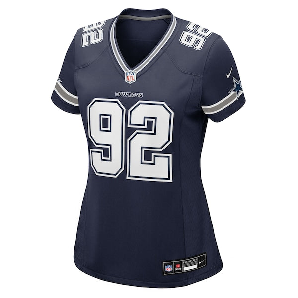Quinnen Williams Dallas Cowboys Nike Women's Team Game Jersey - Navy - Image 2