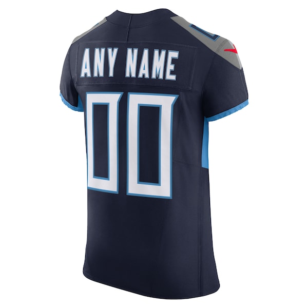 Tennessee Titans Nike Vapor F.U.S.E. Elite Custom Jersey - Navy - Image 3