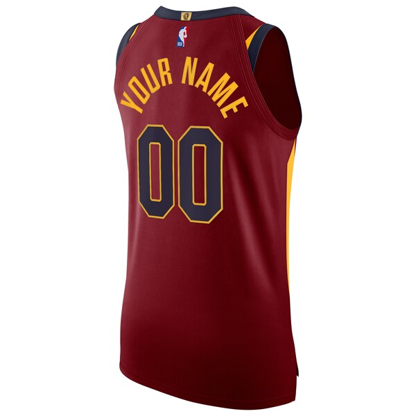 Cleveland Cavaliers Nike Authentic Custom Jersey Wine - Icon Edition - Image 3