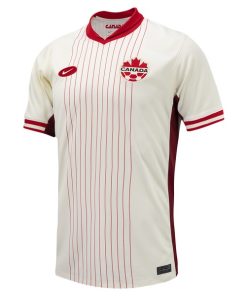 Alternative view of Canada Soccer Nike Men's 2024 Away Replica Jersey - Cream