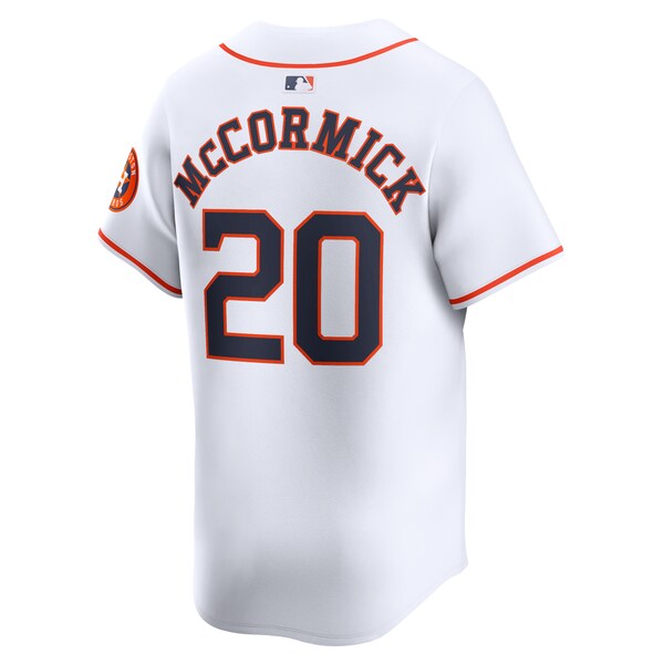 Chas McCormick Houston Astros Nike Home Limited Player Jersey - White - Image 3