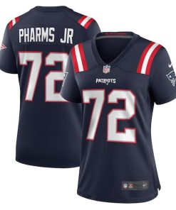 Jeremiah Pharms Jr. New England Patriots Nike Women's Game Player Jersey - Navy