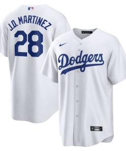 J.D. Martinez Los Angeles Dodgers Nike Home Replica Jersey - White