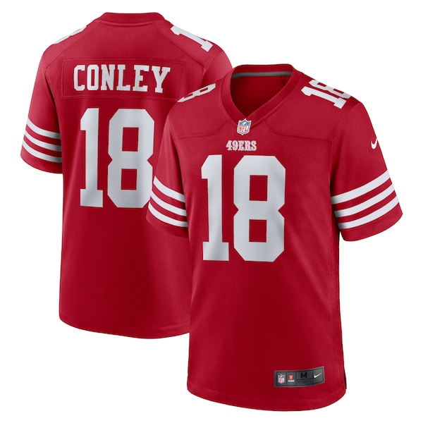 Chris Conley San Francisco 49ers Nike Game Jersey - Scarlet