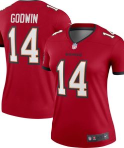 Alternative view of Chris Godwin Tampa Bay Buccaneers Nike Women's Legend Jersey - Red/Pewter