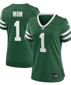 New York Jets Nike Women's #1 Mom Game Jersey - Legacy Green