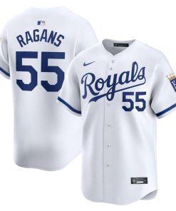 Cole Ragans Kansas City Royals Nike Home Limited Player Jersey - White
