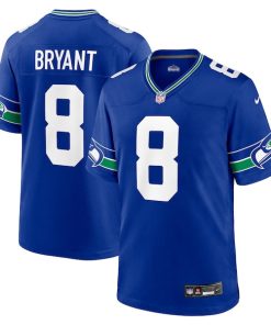 Coby Bryant Seattle Seahawks Nike Throwback Player Game Jersey - Royal