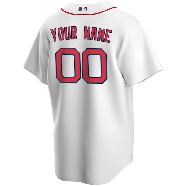 Boston Red Sox Nike Youth Home Replica Custom Jersey - White - Image 3