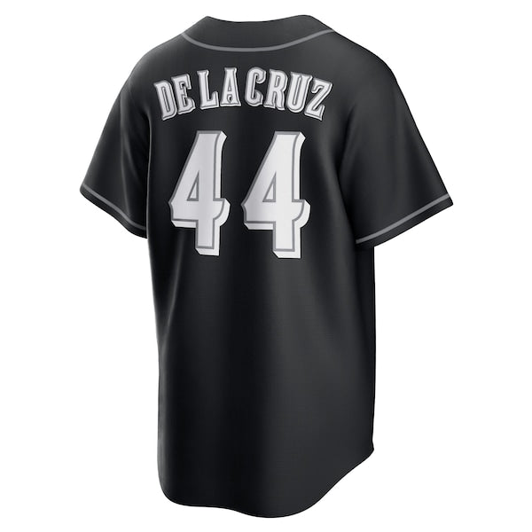 Elly De La Cruz Cincinnati Reds Nike Replica Player Jersey - Black - Image 3
