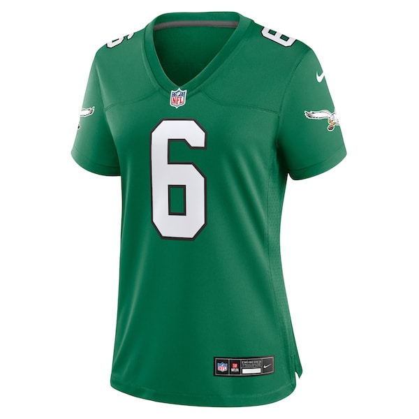 DeVonta Smith Philadelphia Eagles Nike Women's Player Jersey - Kelly Green - Image 2