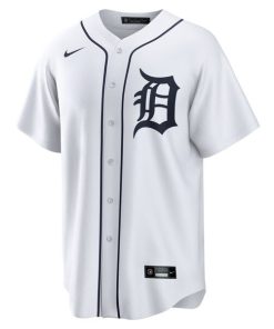 Alternative view of Matt Vierling Detroit Tigers Nike Home Replica Jersey - White