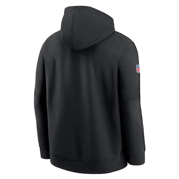 Tampa Bay Buccaneers Nike 2024 NFL Crucial Catch Club Pullover Hoodie - Black - Image 3