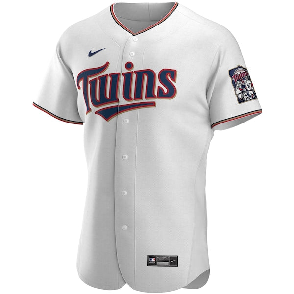 Miguel Sano Minnesota Twins Nike Home Authentic Player Jersey - White - Image 2
