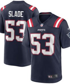 Chris Slade New England Patriots Nike Game Retired Player Jersey - Navy