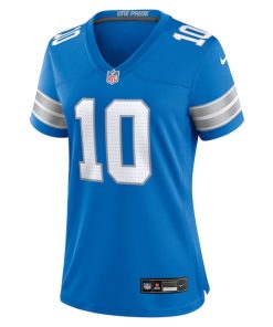 Alternative view of Tre'Quan Smith Detroit Lions Nike Women's Game Jersey -  Blue