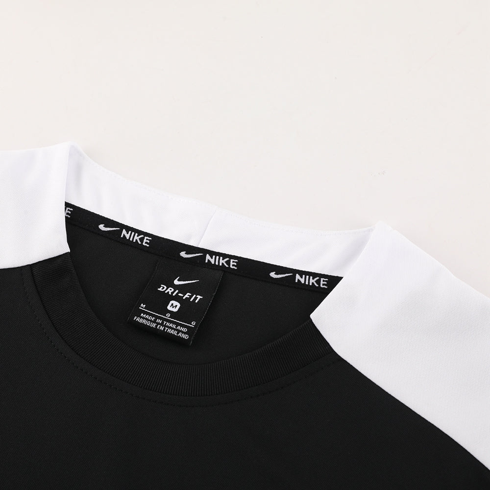 Nike Short Sleeve Training Jersey Set-ND05- Black/white - Image 9