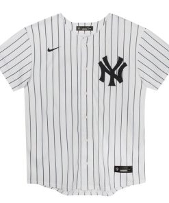 Alternative view of New York Yankees Nike Preschool Home Game Jersey - White