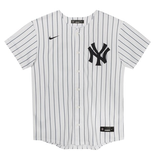 New York Yankees Nike Preschool Home Game Jersey - White - Image 2