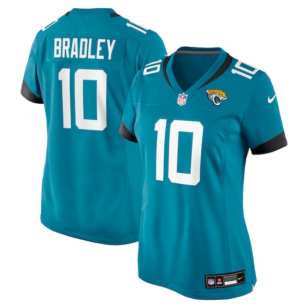 Carter Bradley Jacksonville Jaguars Nike Women's Team Game Jersey - Teal