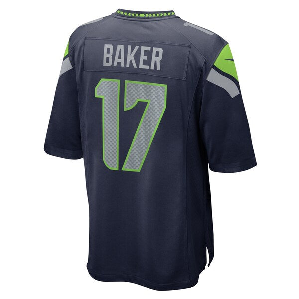 Jerome Baker Seattle Seahawks Nike Game Jersey - College Navy - Image 4