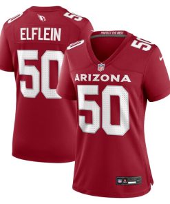 Pat Elflein Arizona Cardinals Nike Women's Team Game Jersey -  Cardinal