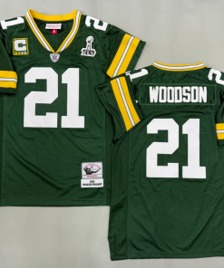 Charles Woodson Green Bay Packers Authentic Throwback Retired Player Jersey