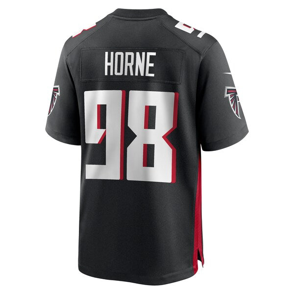 Timmy Horne Atlanta Falcons Nike Game Player Jersey - { Black - Image 3