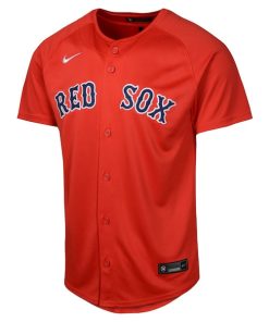 Alternative view of Boston Red Sox Nike Youth Alternate Limited Jersey - Red