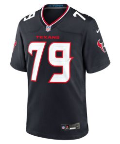 Alternative view of Aireontae Ersery Houston Texans Nike Team Game Jersey -  Navy