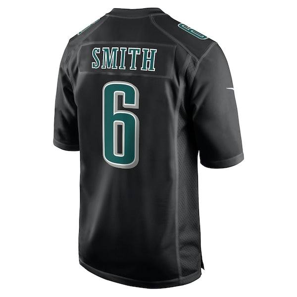 DeVonta Smith Philadelphia Eagles Nike Super Bowl LIX Fashion Game Player Jersey - Carbon Black - Image 3
