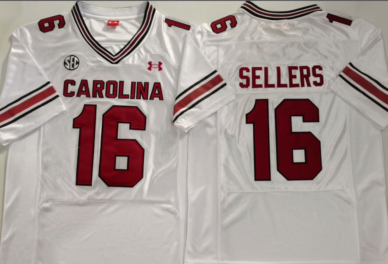Omarion Sellers NCAA South Carolina Gamecocks Nike Vapor Limited Jersey